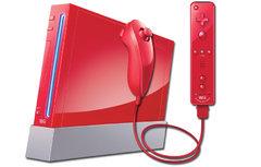 Red Nintendo Wii System - (LS) (Wii)