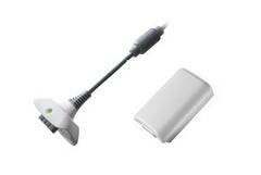 White Play and Charge Kit - (LS) (Xbox 360)