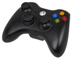 Xbox 360 Wireless Controller Glossy Black - (LS) (Xbox 360)