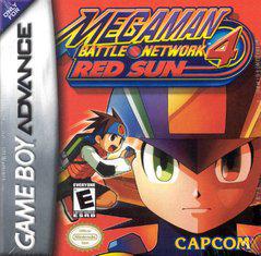 Mega Man Battle Network 4 Red Sun - (LS) (GameBoy Advance)