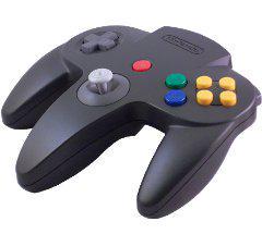 Black Controller - (LS) (Nintendo 64)