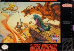 Ys III Wanderers from Ys - (CIB) (Super Nintendo)