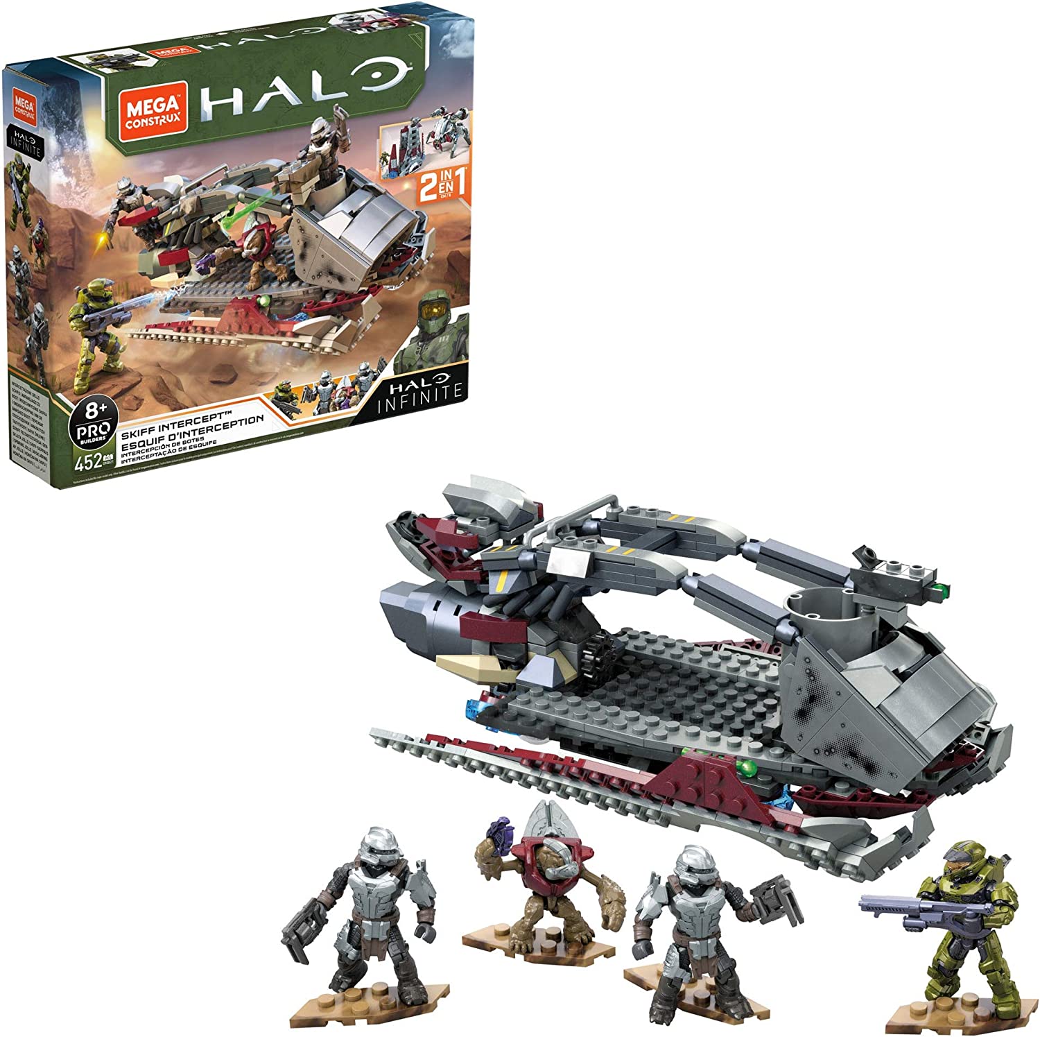 Halo Infinite Mega Construx Skiff Intercept