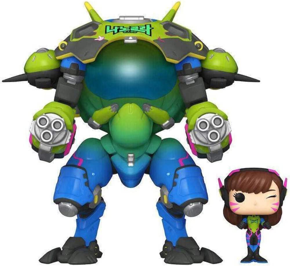 Overwatch Nano Cola D.Va with Mech 10-In Pop! - Excl.