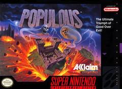 Populous - (LS) (Super Nintendo)