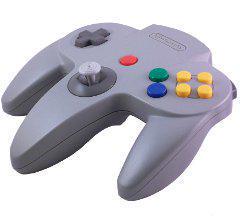 Gray Controller - (LS) (Nintendo 64)