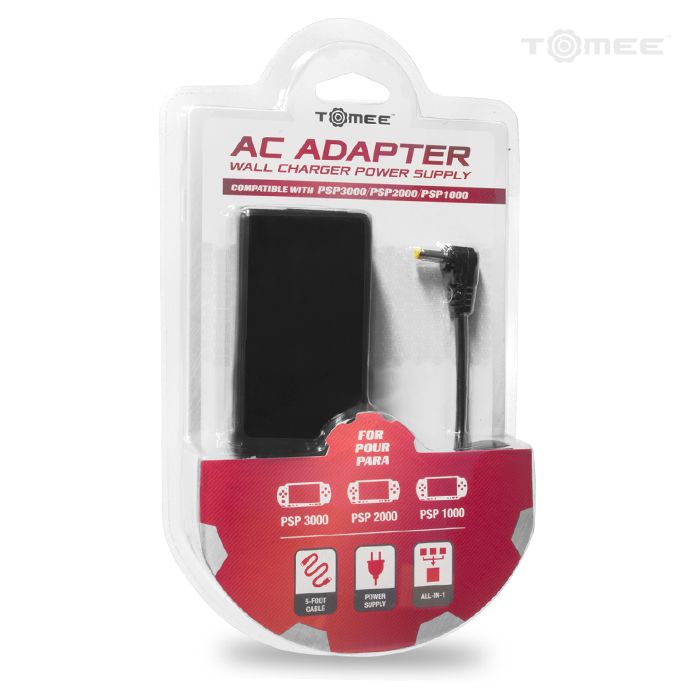 AC Adapter PSP 3000/2000/1000 - Tomee
