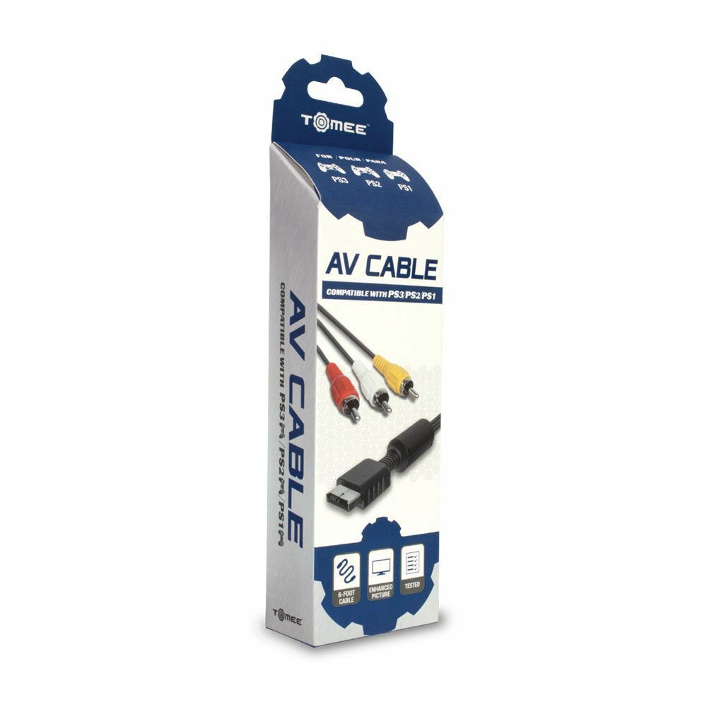 PS3/PS2/PS1 AV Cable - Tomee