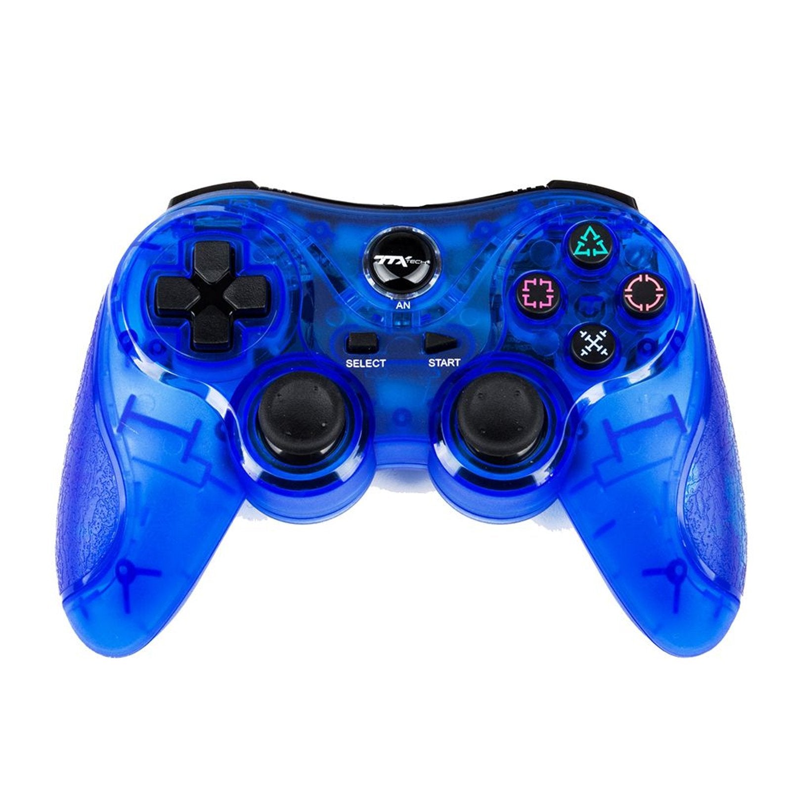 Ttx Controller TTX Tech Controller PS2 Wireless - Clear Blue