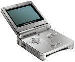 Platinum Gameboy Advance SP - (LS) (GameBoy Advance)