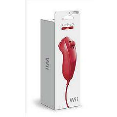 Wii Nunchuk [Red] - (LS) (Wii)