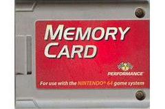 Performance Memory Card - (LS) (Nintendo 64)