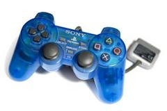 Clear Blue Dual Shock Controller - (LS) (Playstation)