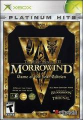 Elder Scrolls III Morrowind Platinum [Game of the Year] - (CIB) (Xbox)