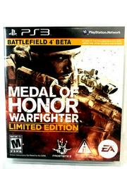 Medal of Honor Warfighter [Limited Edition] - (NEW) (Playstation 3)