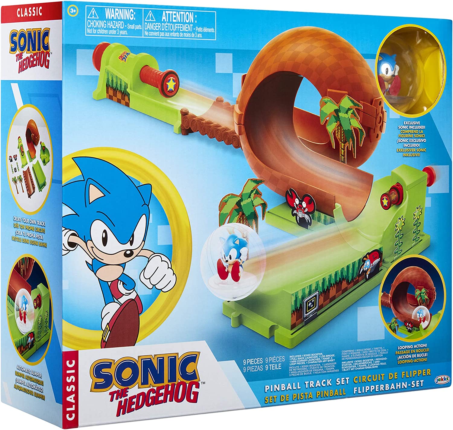 Sonic the Hedgehog Sonic Pinball Playset